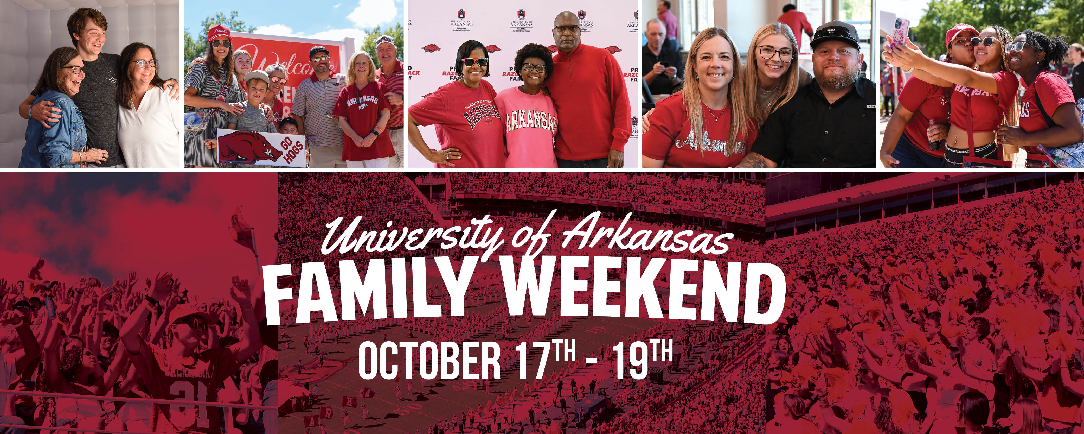 Family Weekend 2025 Save the Date October 16-19