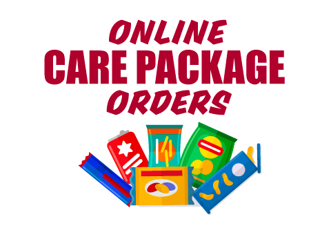 Online care package orders