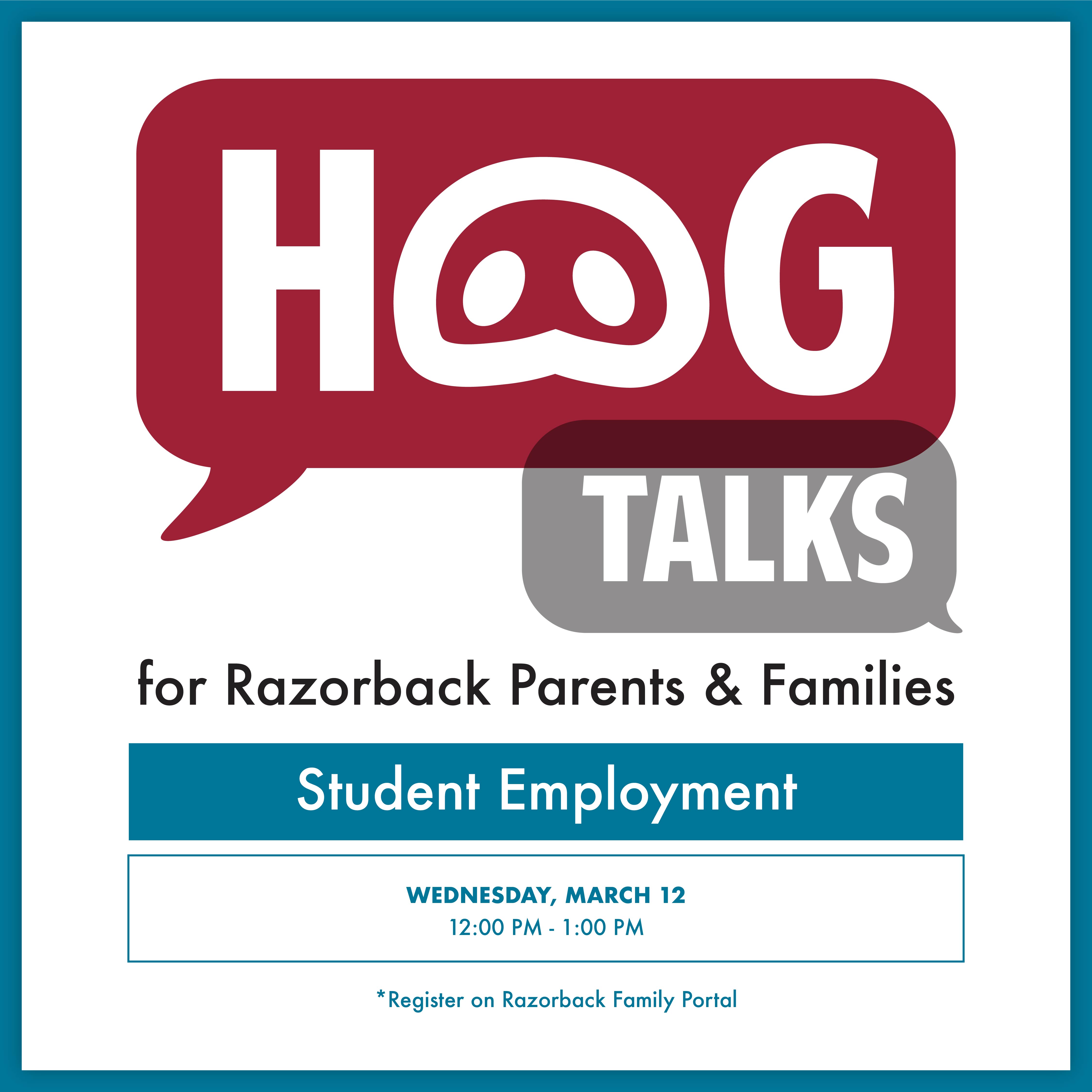 Student Employment Flyer